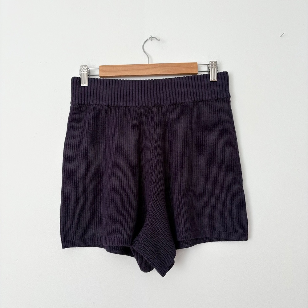 IVL collective high rise sweater shorts